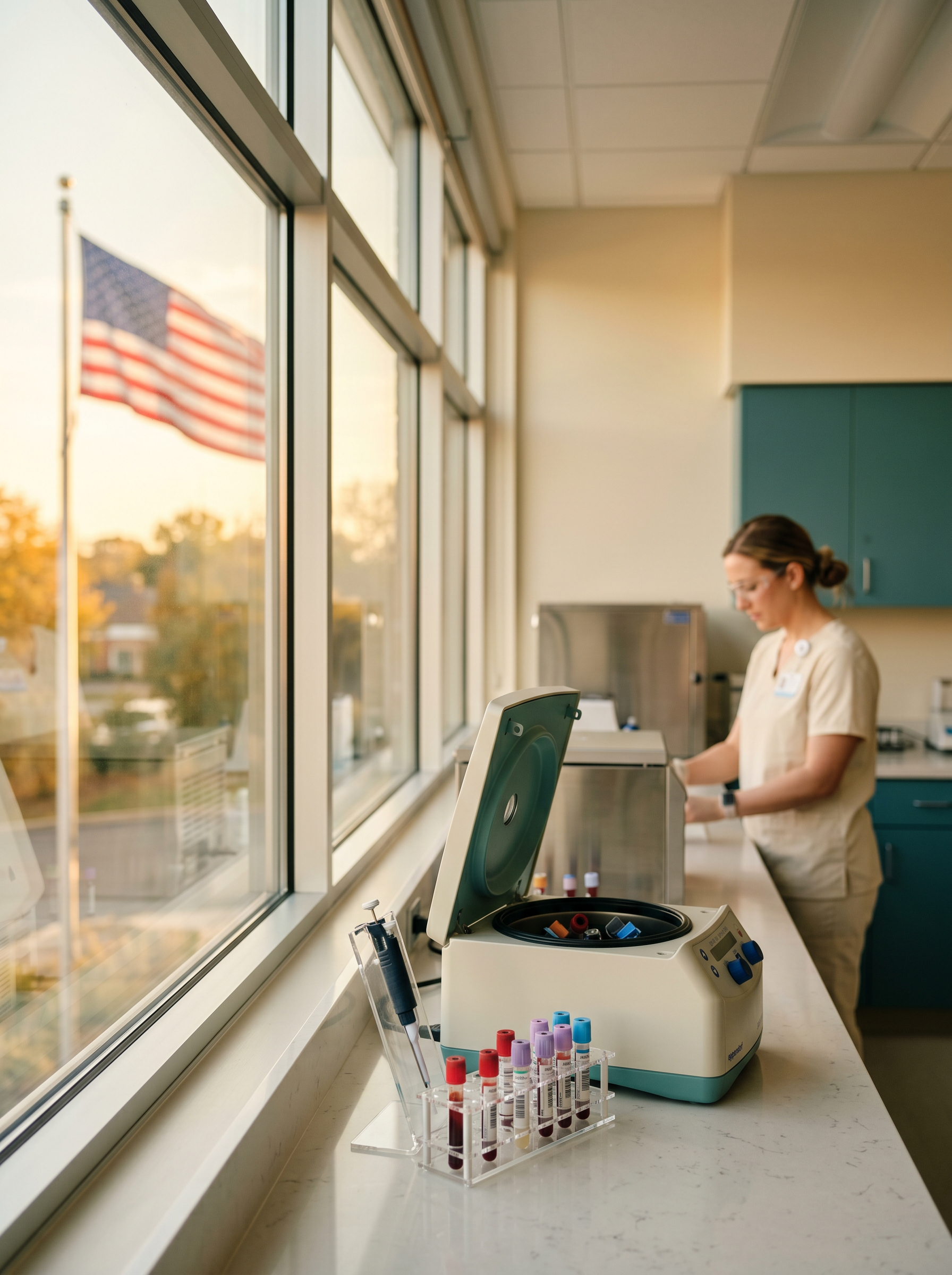 A US clinical lab processing Selvara samples