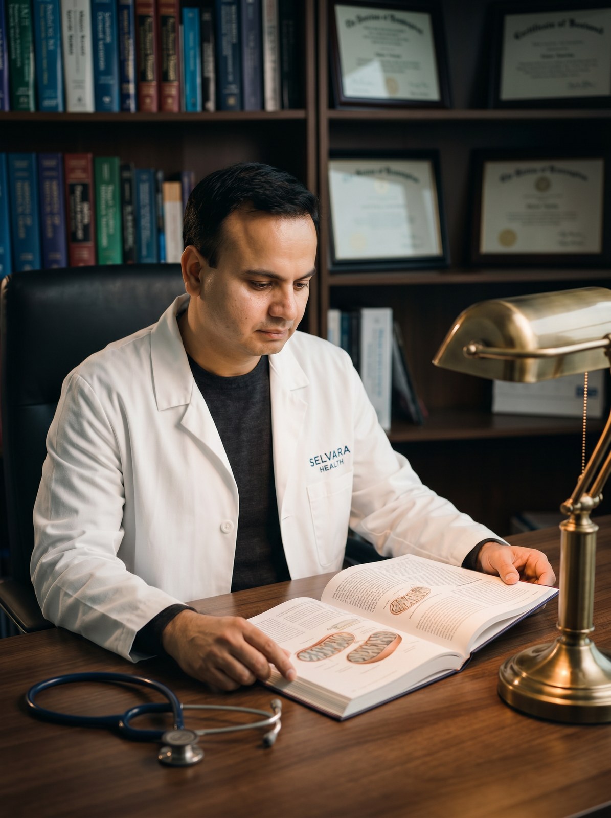 Dr. Pranav K. Sharma in his study, reviewing literature on mitochondrial biology